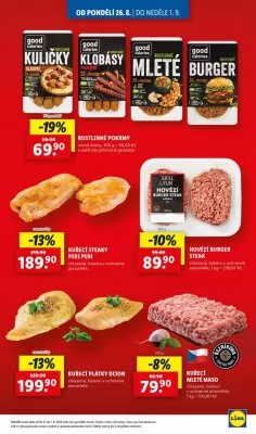 akční leták Lidl 26.8.2024-1.9.2024