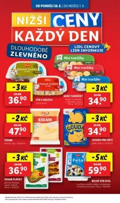 akční leták Lidl 26.8.2024-1.9.2024