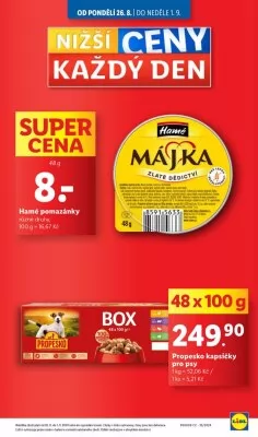 akční leták Lidl 26.8.2024-1.9.2024