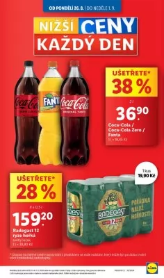 akční leták Lidl 26.8.2024-1.9.2024