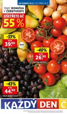 akční leták Lidl 26.8.2024-1.9.2024