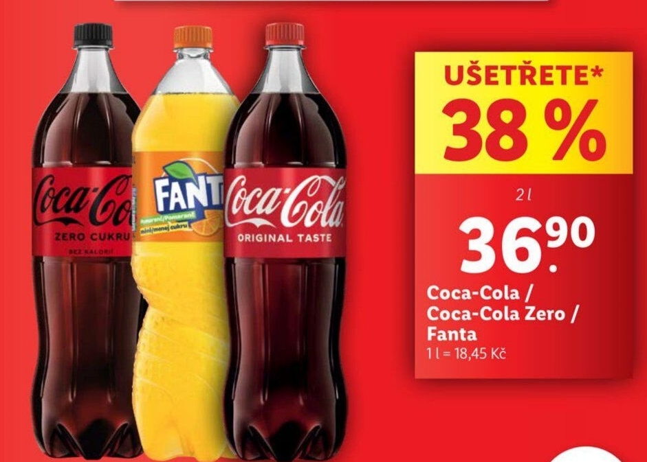 Limonáda Coca Cola