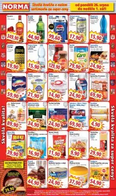 akční leták Norma 26.8.2024-1.9.2024