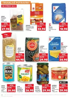 akční leták Kaufland 28.8.2024-3.9.2024