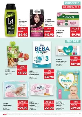 akční leták Kaufland 28.8.2024-3.9.2024