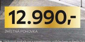 2místná pohovka