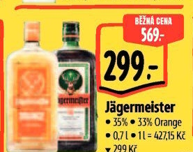 Bylinný likérOrange Jägermeister