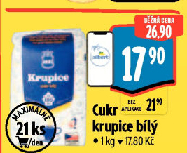 Cukr krupice TTD