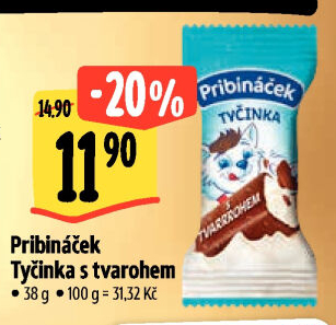 Dezert tyčinka Pribináček