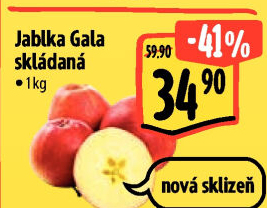 Jablka Gala
