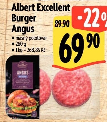 Burger Angus Albert Excellent