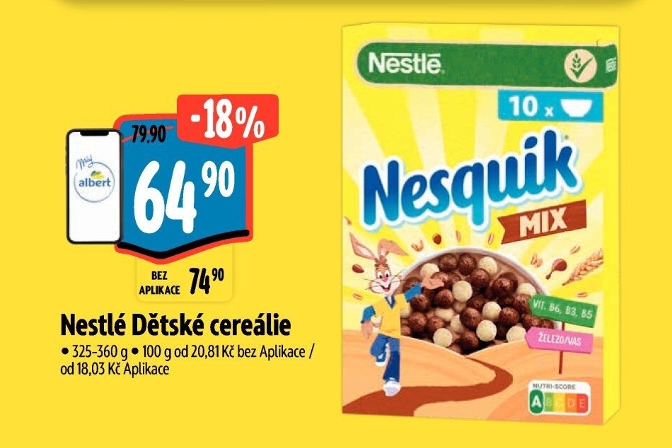 Cereálie Nestlé