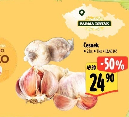 Česnek Farma Dryák