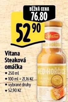 Omáčka steaková Vitana