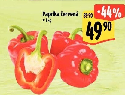 Paprika červená