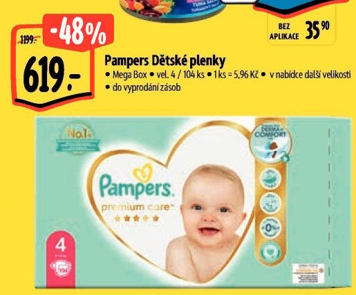 Pleny dětské Pampers