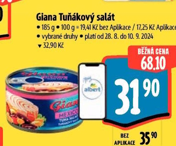 Salát s tuňákem Giana