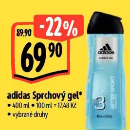 Sprchový gel Adidas