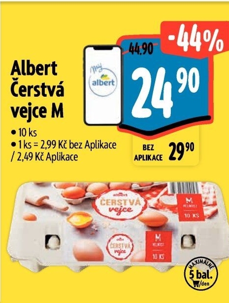 Vejce M Albert