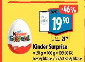 Čokoládové vajíčko s překvapením Kinder Surprise