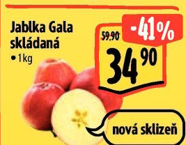 Jablka Gala