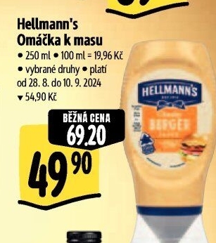 Omáčky k masu Hellmann'