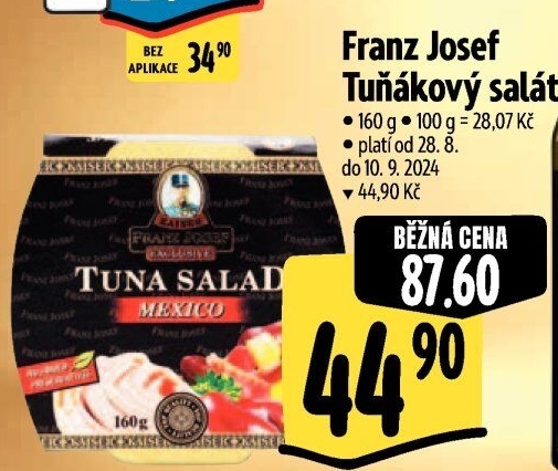 Tuňákový salát Exclusive Franz Josef Kaiser