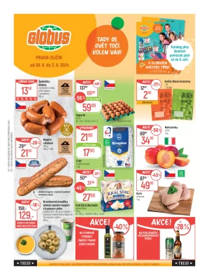 akční leták Globus 28.8.2024-3.9.2024