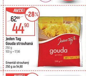 Jeden Tag Gouda strouhaná