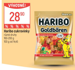 Bonbony želé Haribo