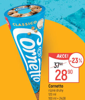 Nanuk kornout Cornetto Algida