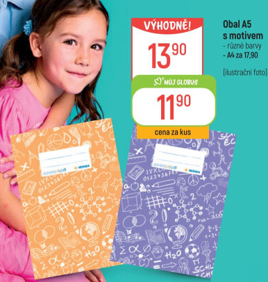 Obaly na sešit A5 Schooldoo