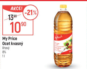 Ocet kvasný My Price