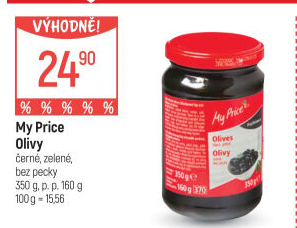 Olivy černé My Price