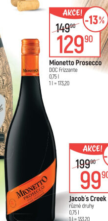 Prosecco DOC Treviso Mionetto