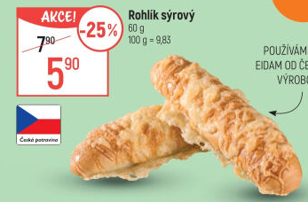Rohlík se sýrem