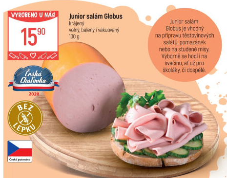 Salám Junior Globus