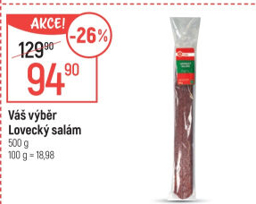 Salám lovecký Váš Výběr