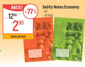 Školní sešit A5 Notes