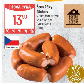Špekáčky Globus