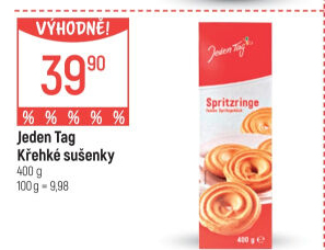 Sušenky křehké Jeden Tag