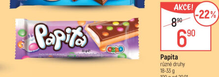 Tyčinka Papita Sölen