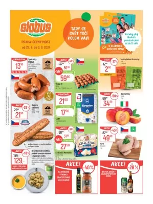 akční leták Globus 28.8.2024-3.9.2024