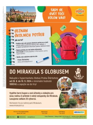 akční leták Globus 28.8.2024-3.9.2024