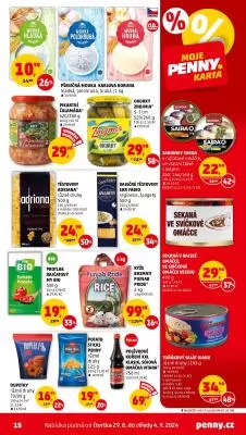 akční leták Penny Market 29.8.2024-4.9.2024