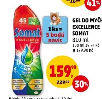 Gely do myčky Excellence Somat