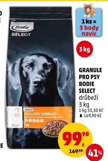Granule pro psy Bodie Select