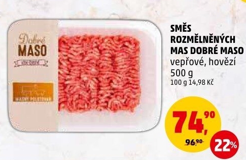 Mleté maso mix Dobré maso