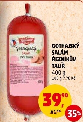 Salám Gothaj Řezníkův talíř