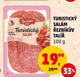 Salám turistický Řezníkův talíř